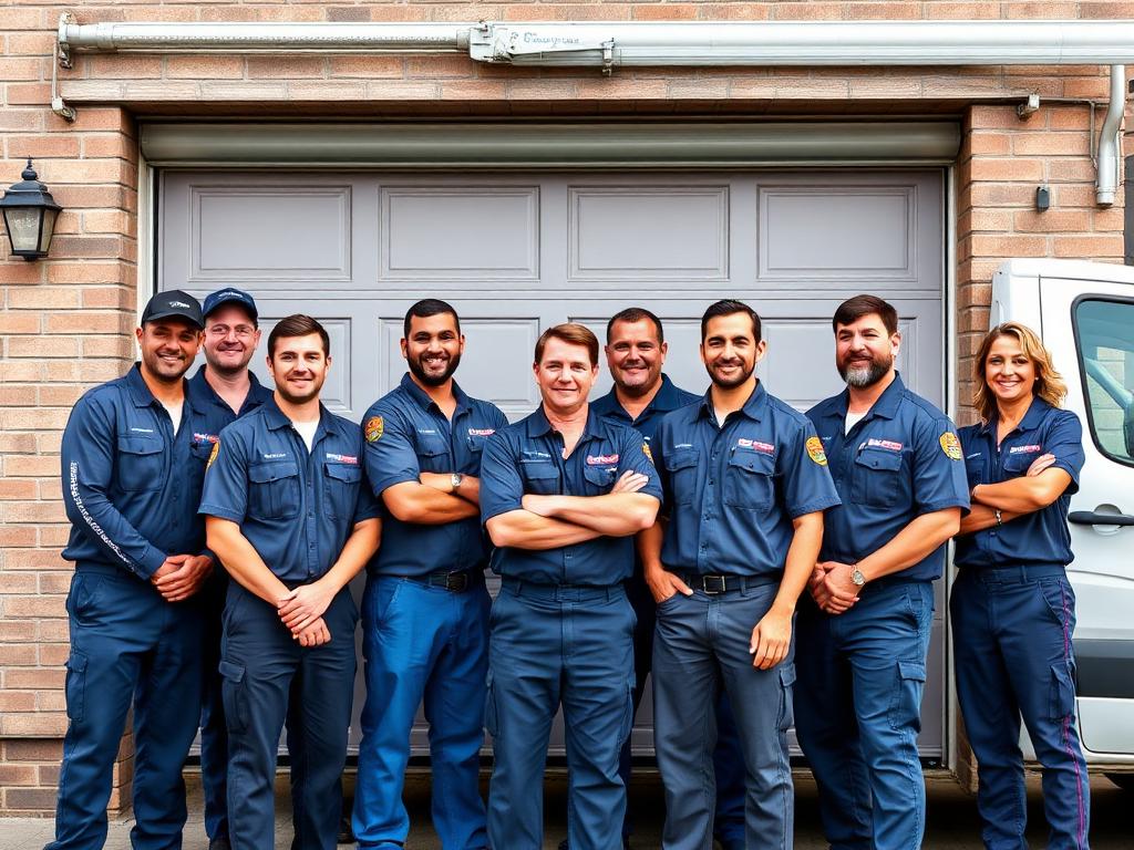 Garage Door Richmond professional technician team